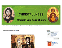 Tablet Screenshot of christfulness.net